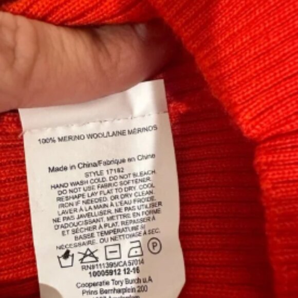 Tory Burch Tory Sport Merino Wool Turtleneck - Picture 4 of 5